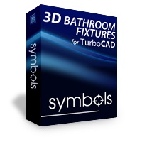 krabice 3D Symboly pro koupelny