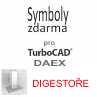 krabice Symboly Digestoe pro TurboCAD/DAEX