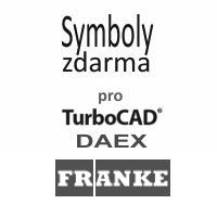 krabice Symboly FRANKE pro TurboCAD/DAEX