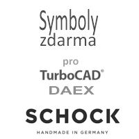 krabice Symboly SCHOCK pro TurboCAD/DAEX