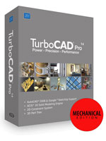 krabice TurboCAD Professional v15 CZ MECHANICAL